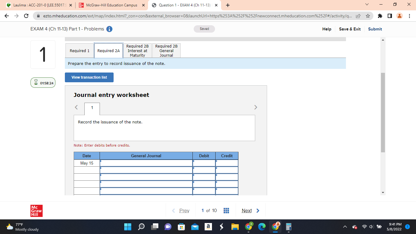 Laulima : ENG-100E-O [LEE.55113 x McGraw-Hill
