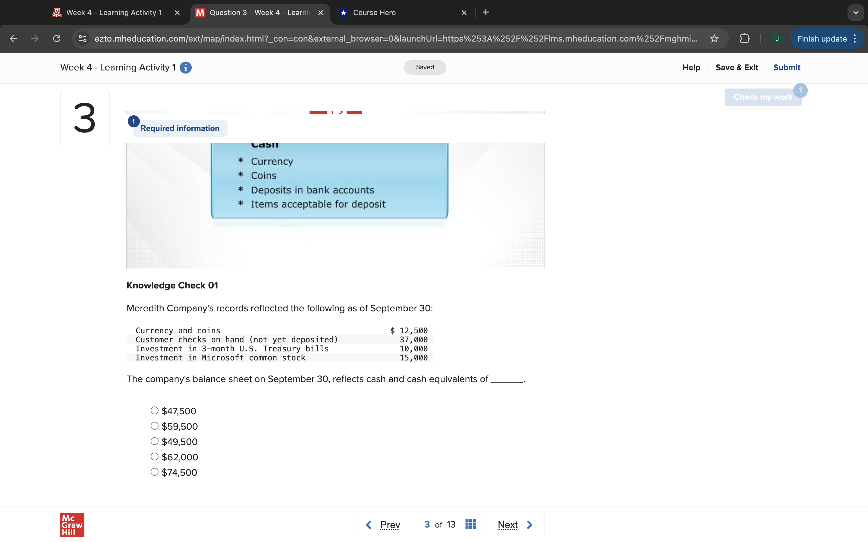 A Week 4 - Learning Activity 1 X M Question 3 -