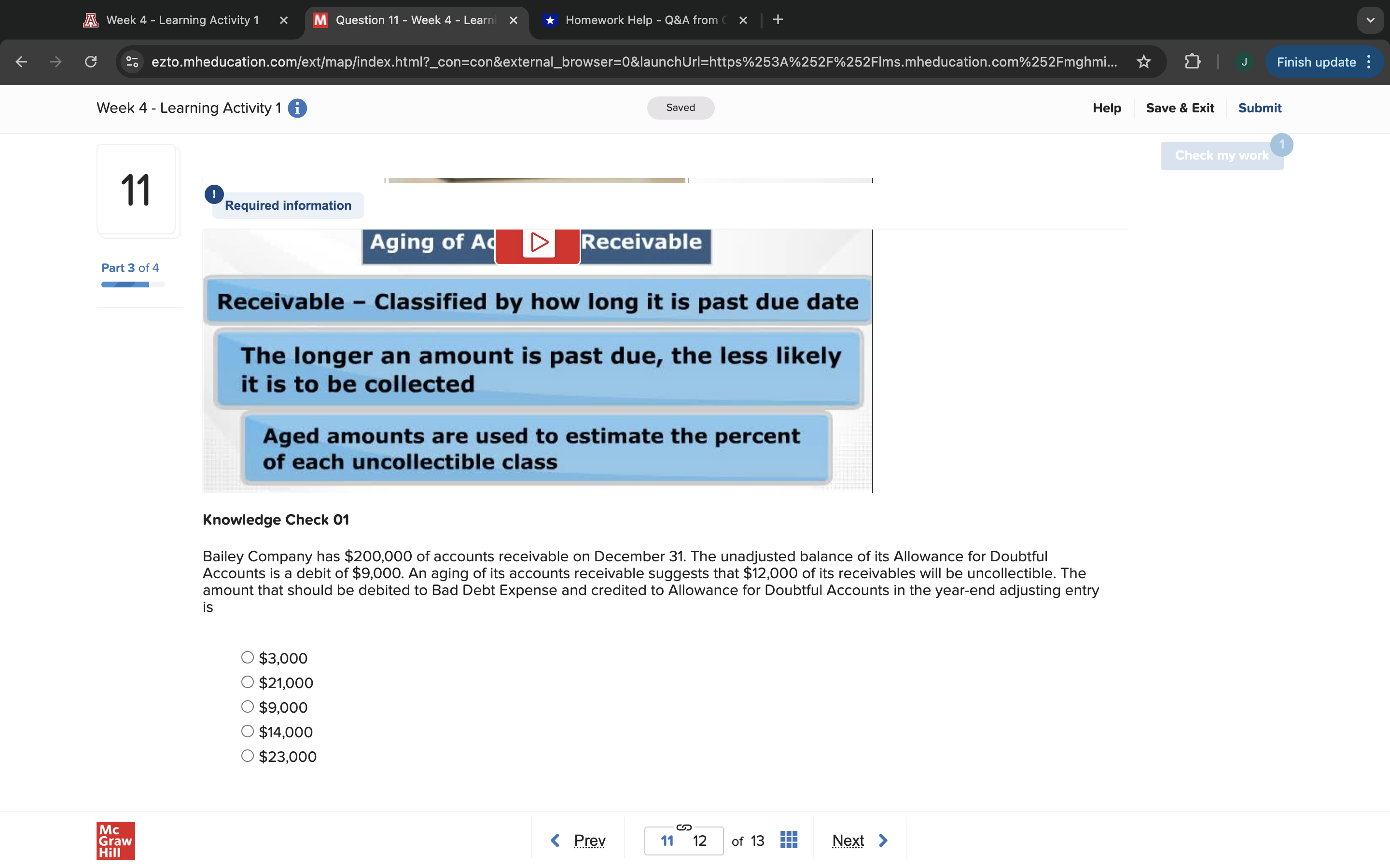 r: Week 4 - Learning Activity 1 X M Question 11 -