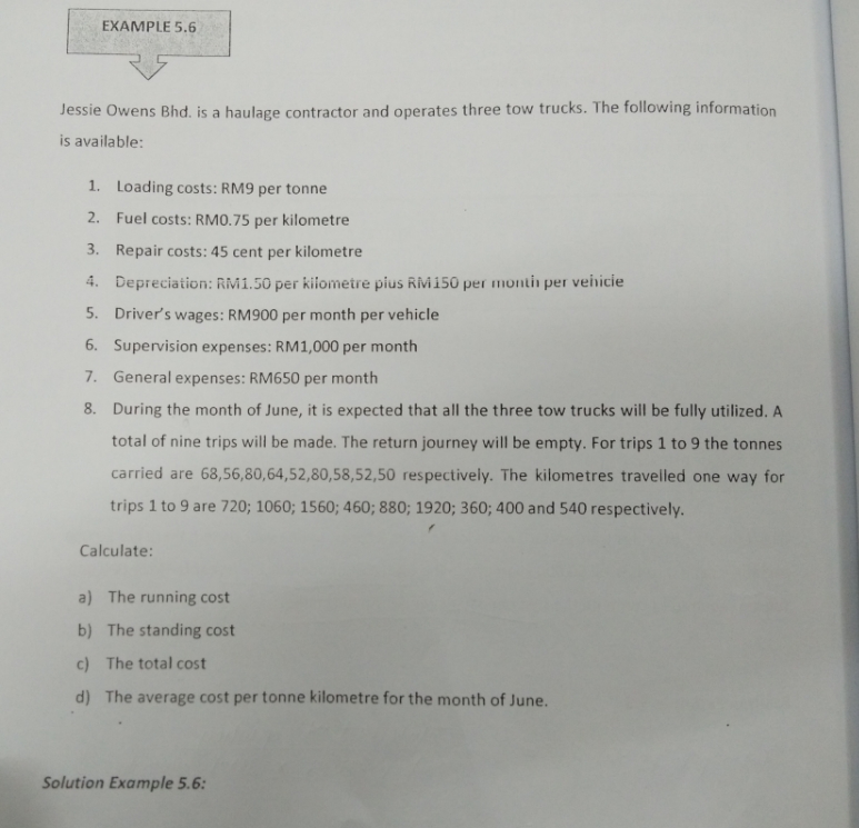 Can you help me solve this problem? EXAMPLE 5.6