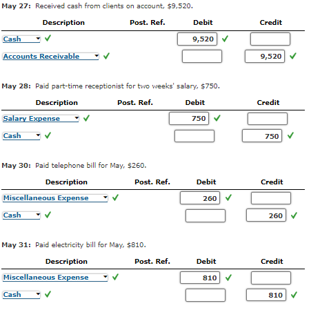 Comprehensive Problem 1 Part 1: The following is