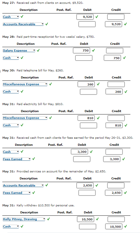 Comprehensive Problem 1 Part 1: The following is