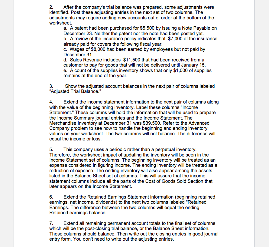 Question/ Prepare worksheet and write out closing