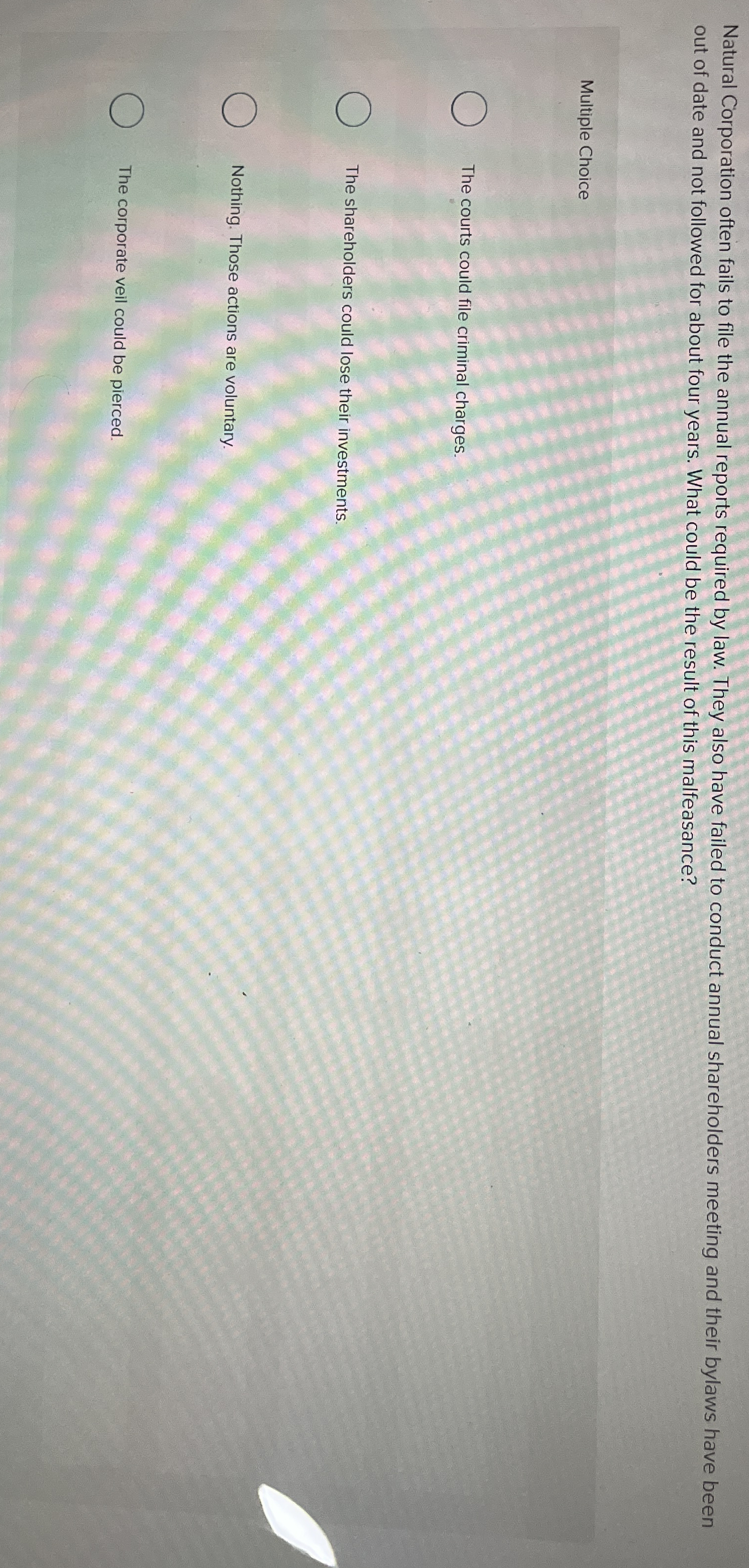 Landlords' and other creditors often require a q