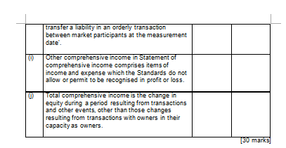Question 1 Read the below statements carefully