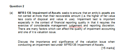 Question 1 Read the below statements carefully