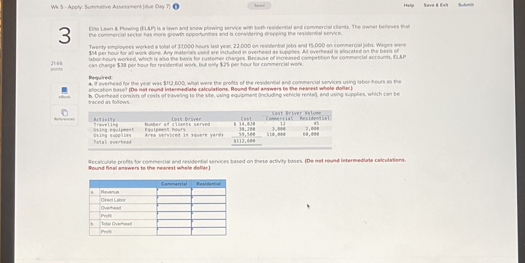 Wk 5 - Apply: Summative Assessment [due Day 7] )