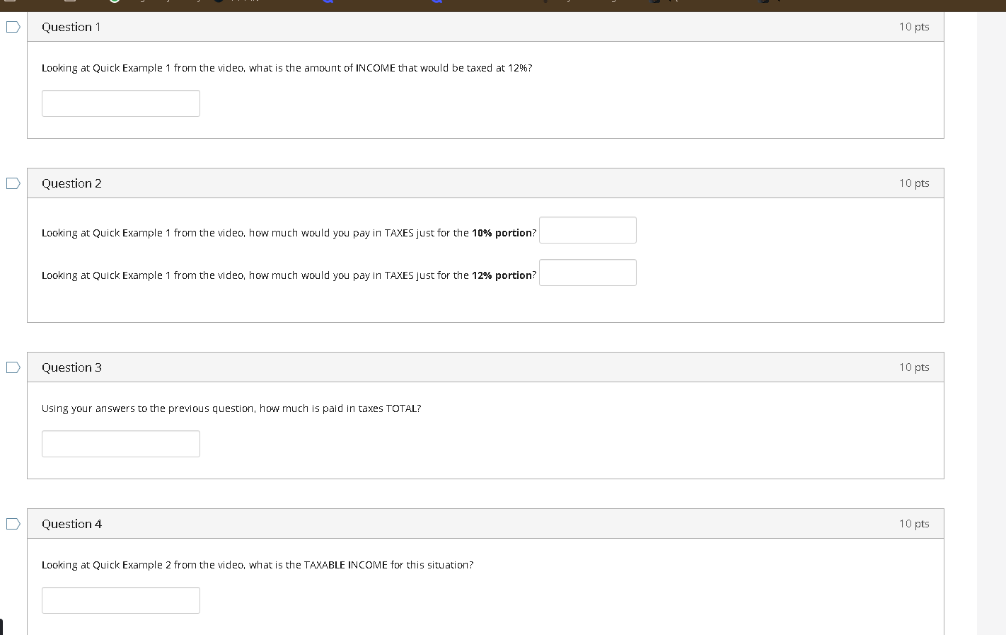 Tax brackets 2024: Single filers Tax Brackets as