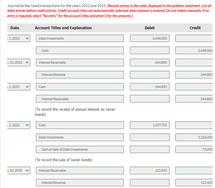 Need help assuming the fair value wrong answers