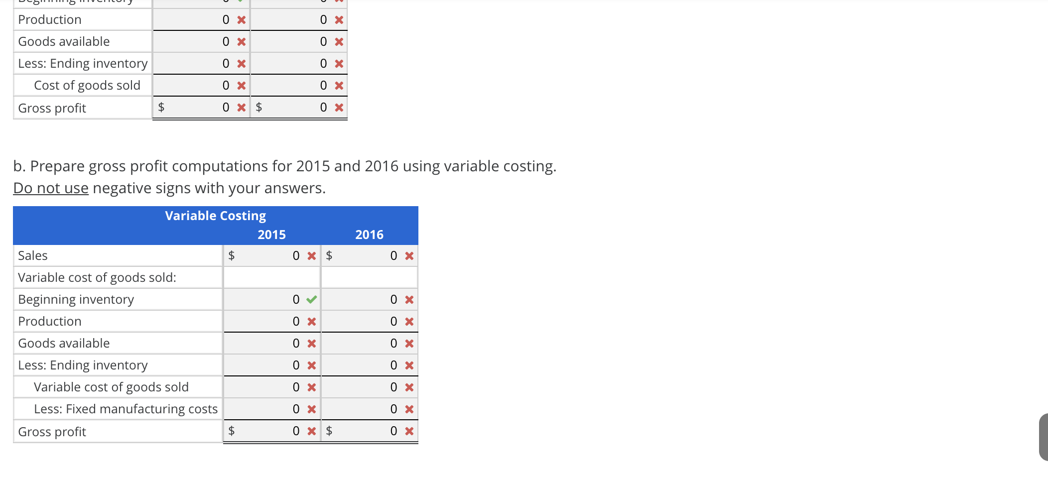 Variable and Absorption Costing Scott