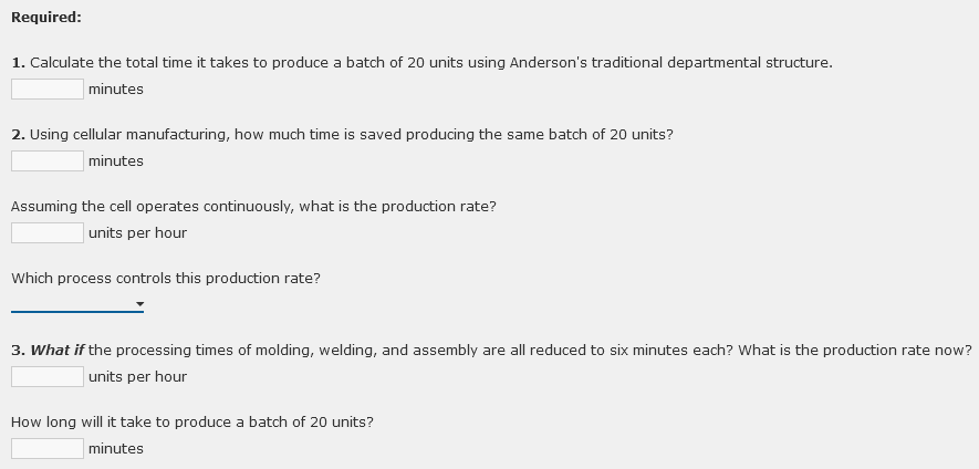 Course: Cost Management for Controllership 2.