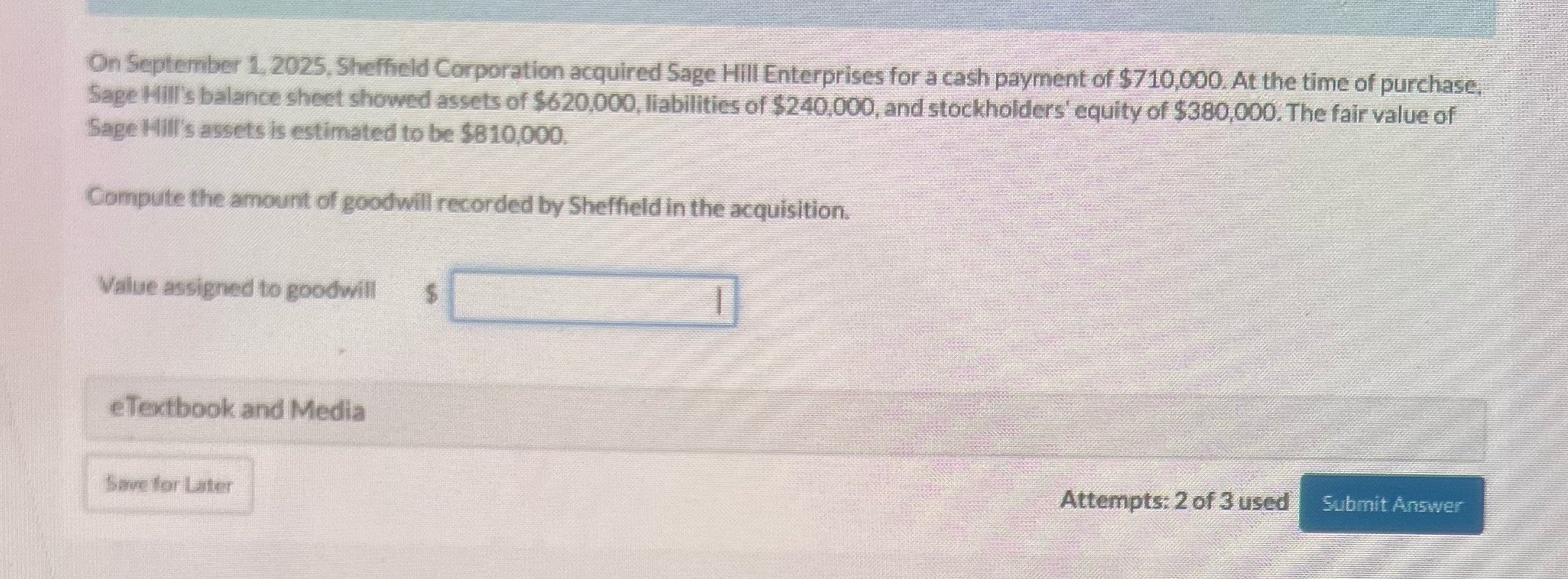 On September 1, 2025, Sheffield Corporation