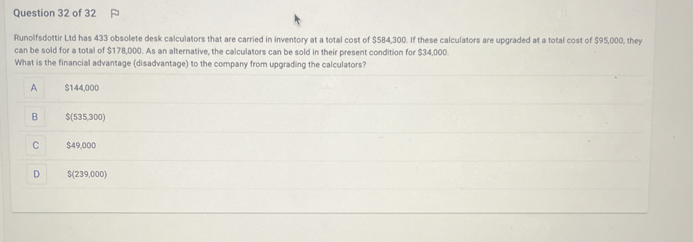 Question 3 2 of 3 2 Runolfsdottir Ltd has 4 3 3