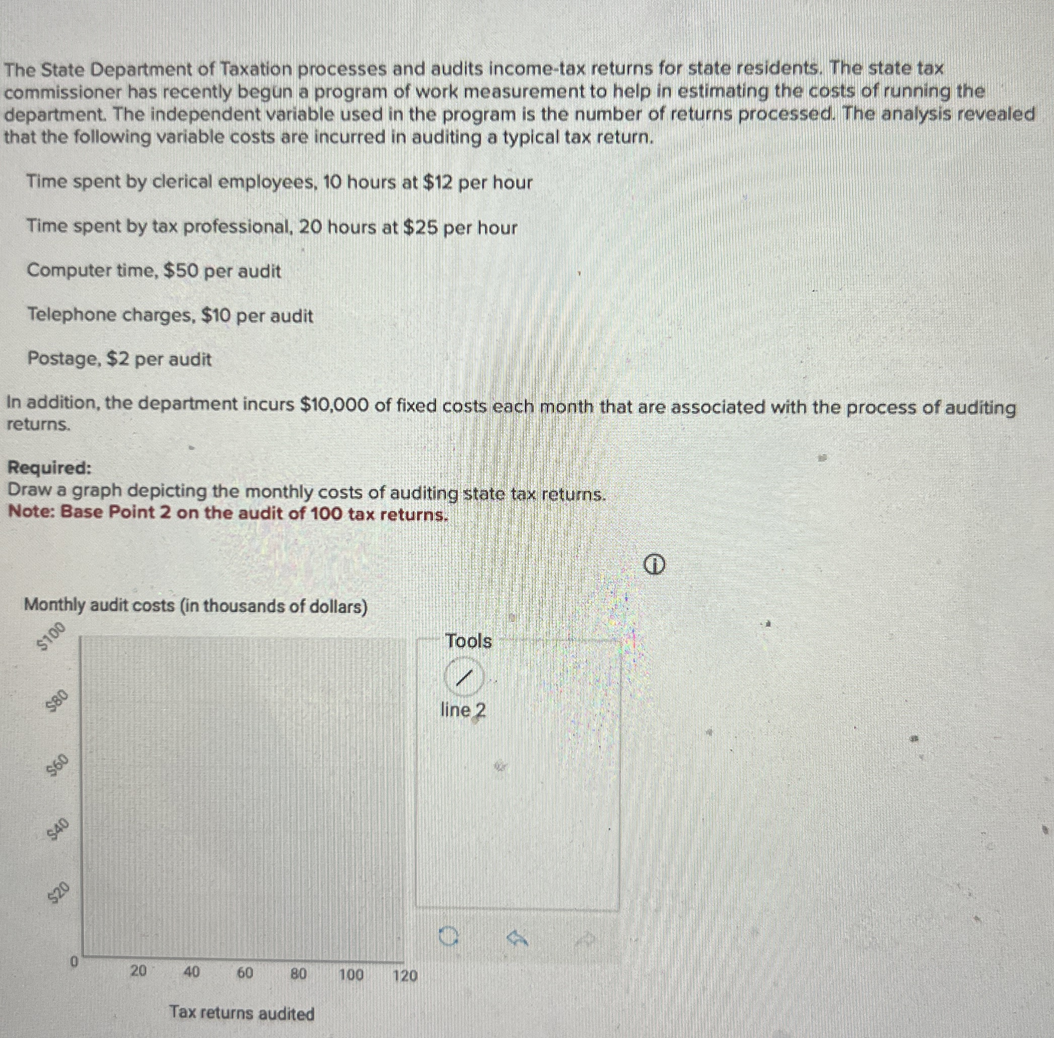 The State Department of Taxation processes and