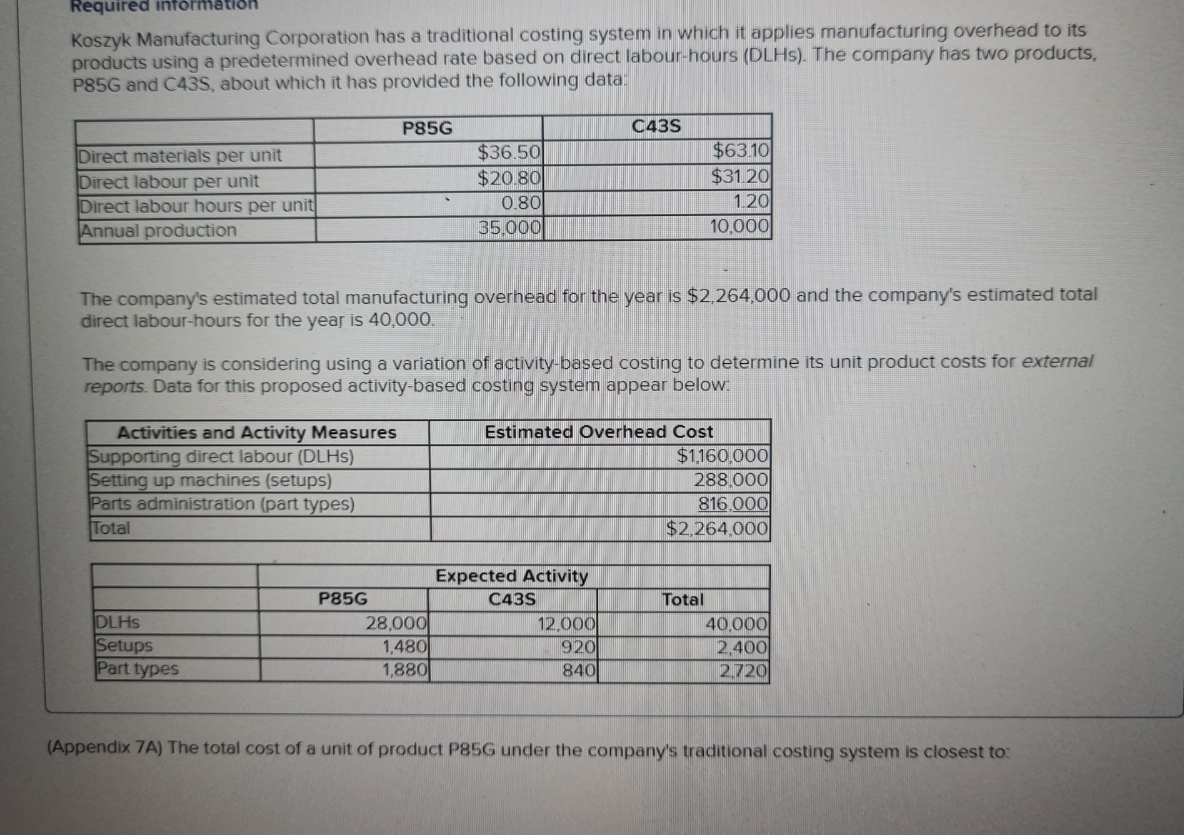 need help with this one 5 Required informa Koszyk
