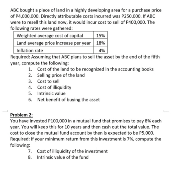 pls help me out answer all thanks ABC bought a