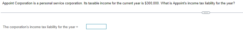 Appoint Corporation is a personal service