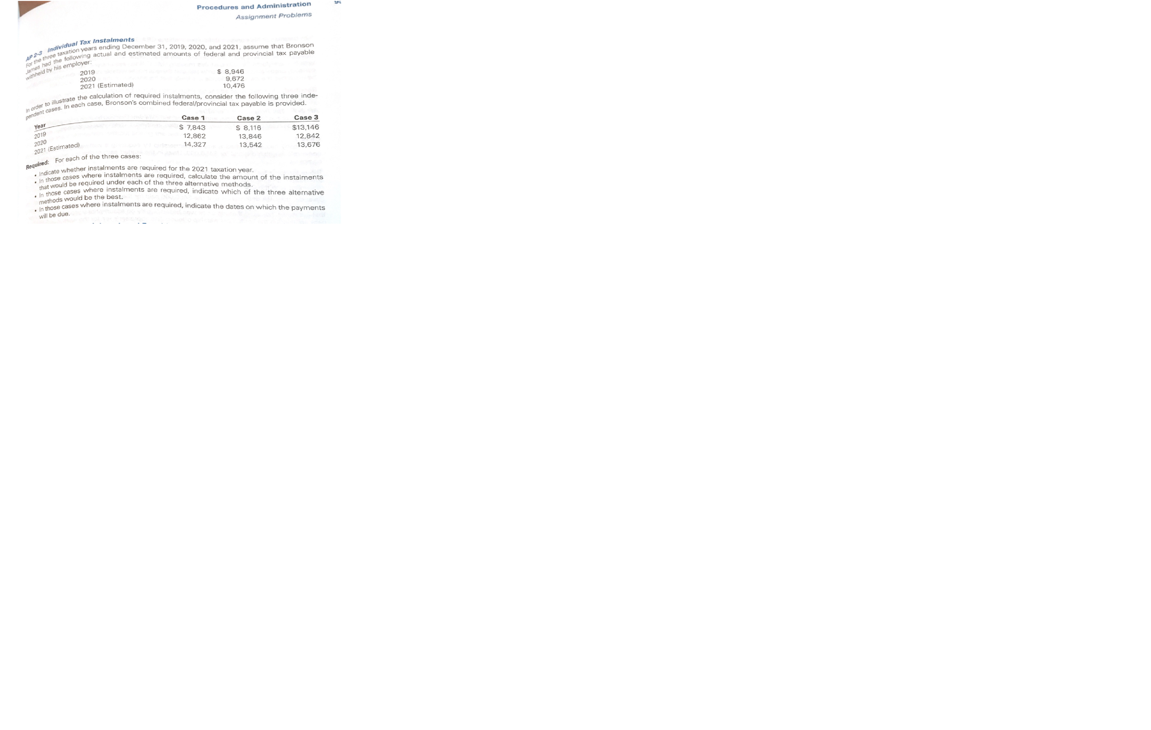 AP 2-3 Individual tax instalments Taxation-1,