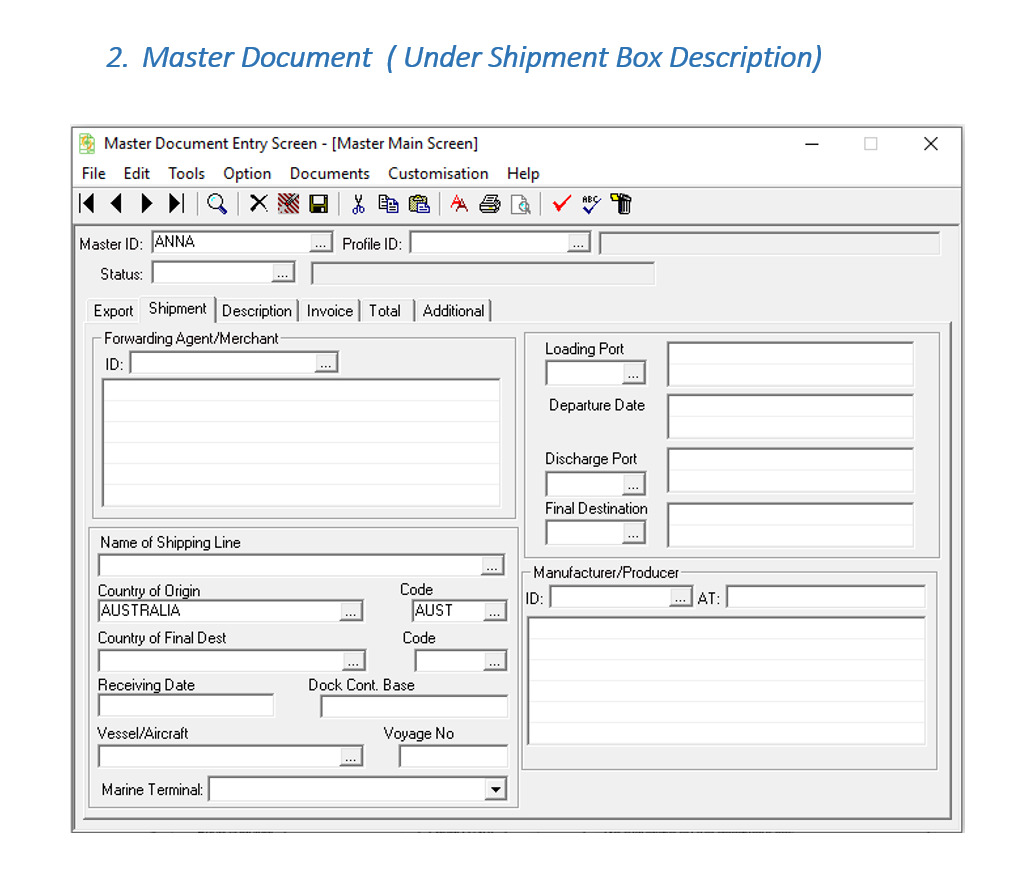 Guided Instructions for OZDOCS WELCOME TO OZDOCS