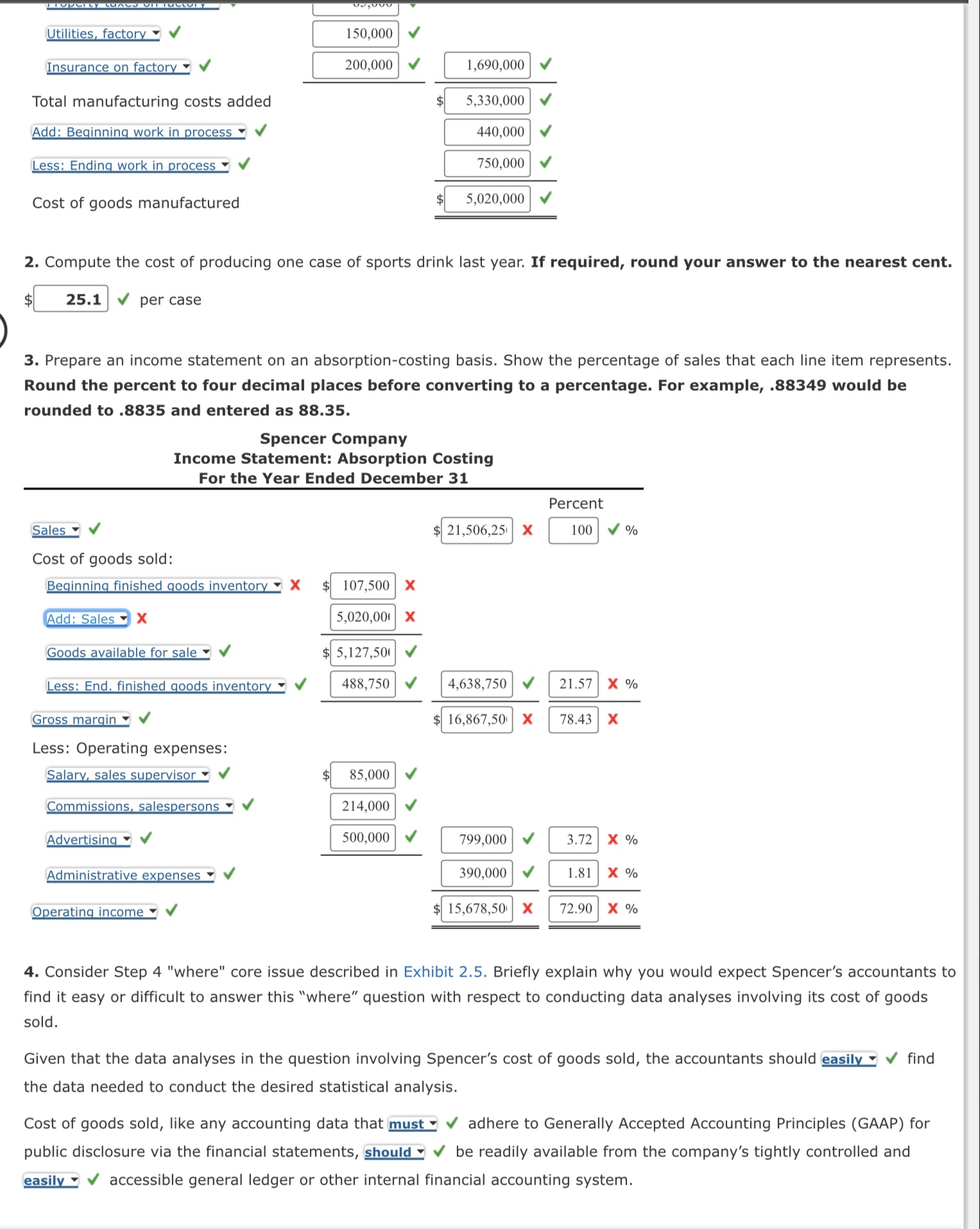 Please correct the ones that are wrong Utilities,
