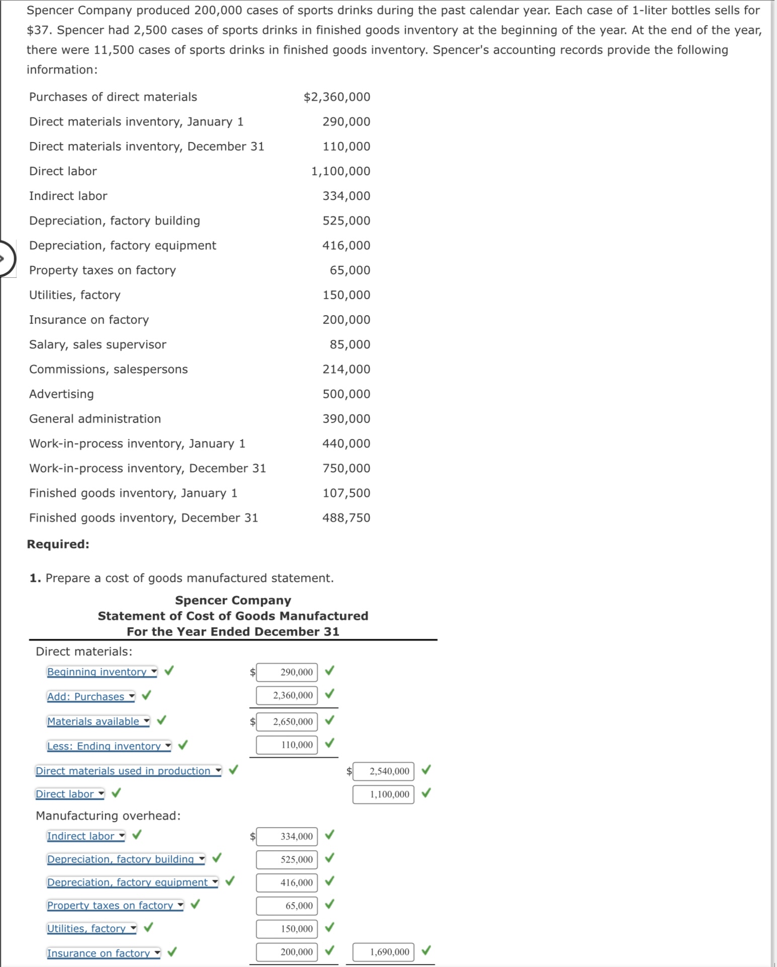 Please correct the ones that are wrong Utilities,