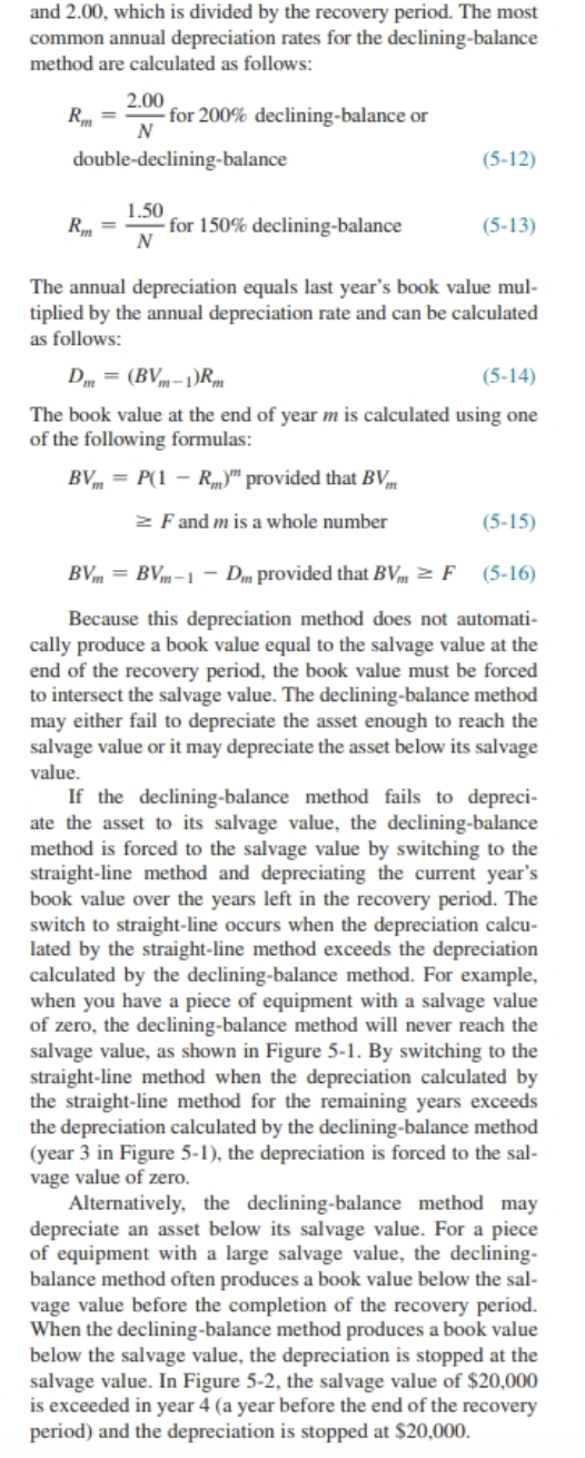 declining-balance method help: 13. A piece of
