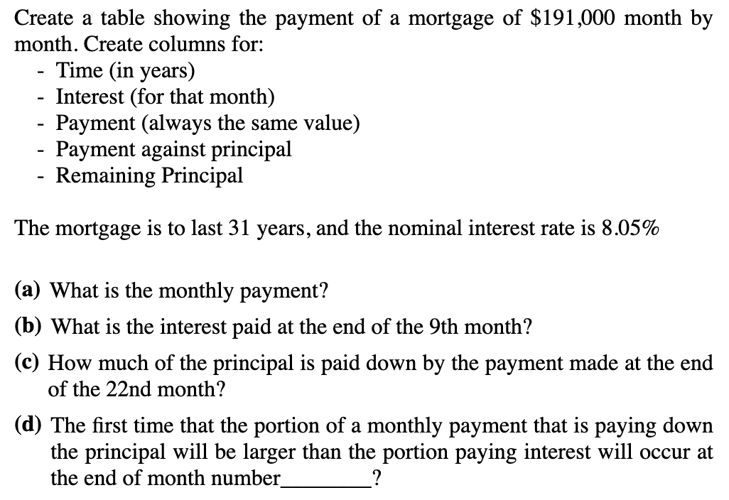 PLEASE USE EXCEL AND SHOW SPREADSHEET WITH FORMUA