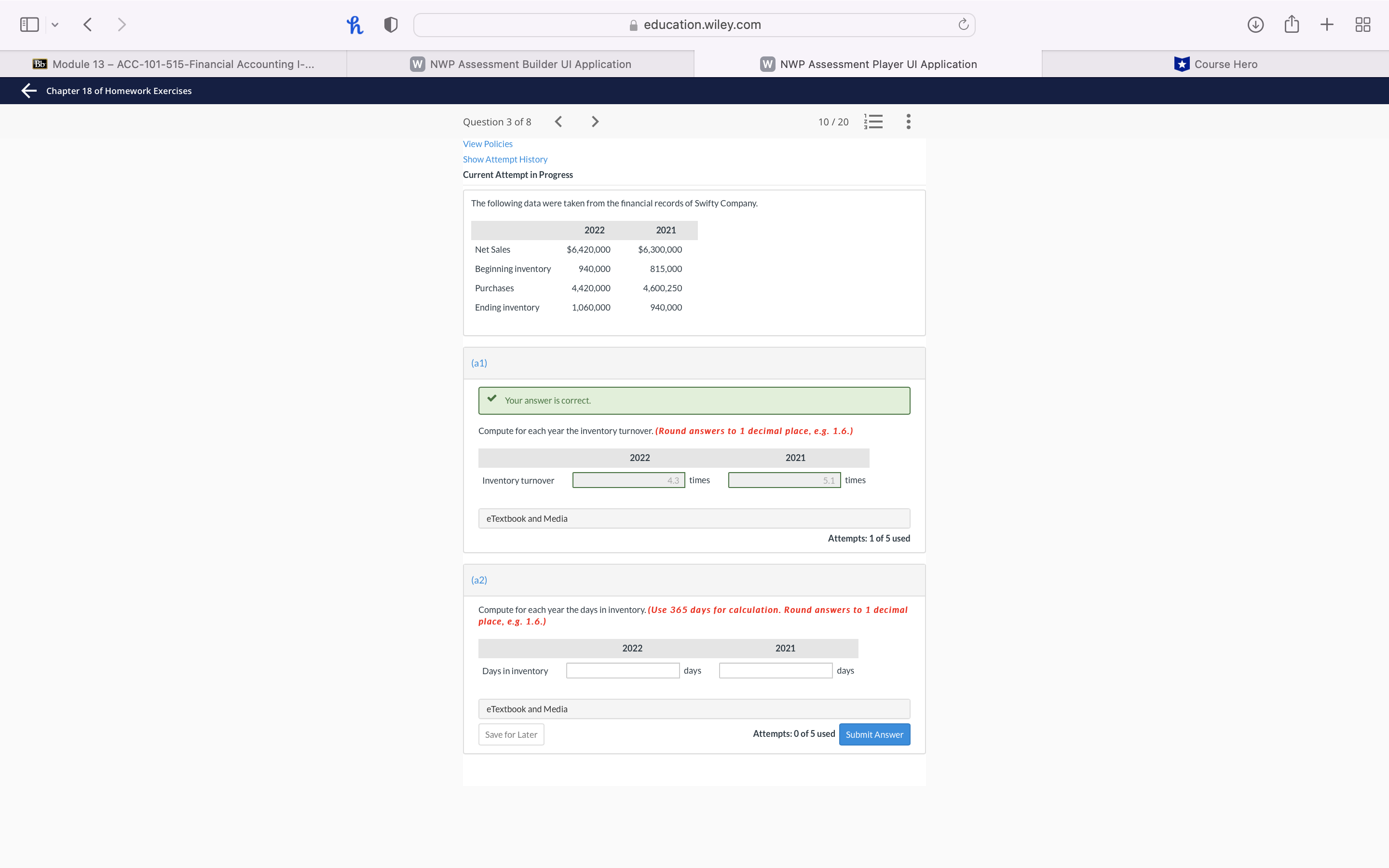 v education.wiley.com C + 88 Bb Module 13 -