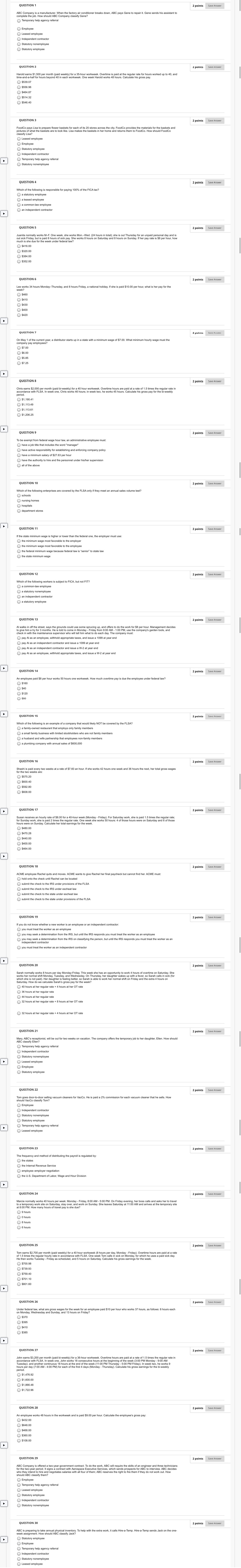 Hi, I just wanted help double checking my payroll