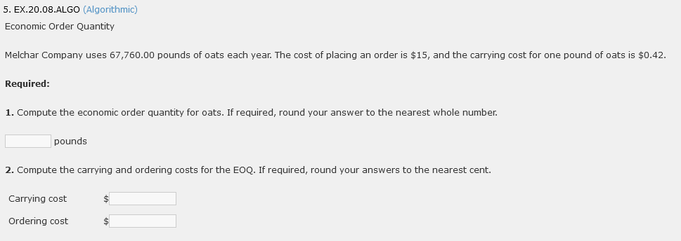 Course: Cost Management for Controllership 5.