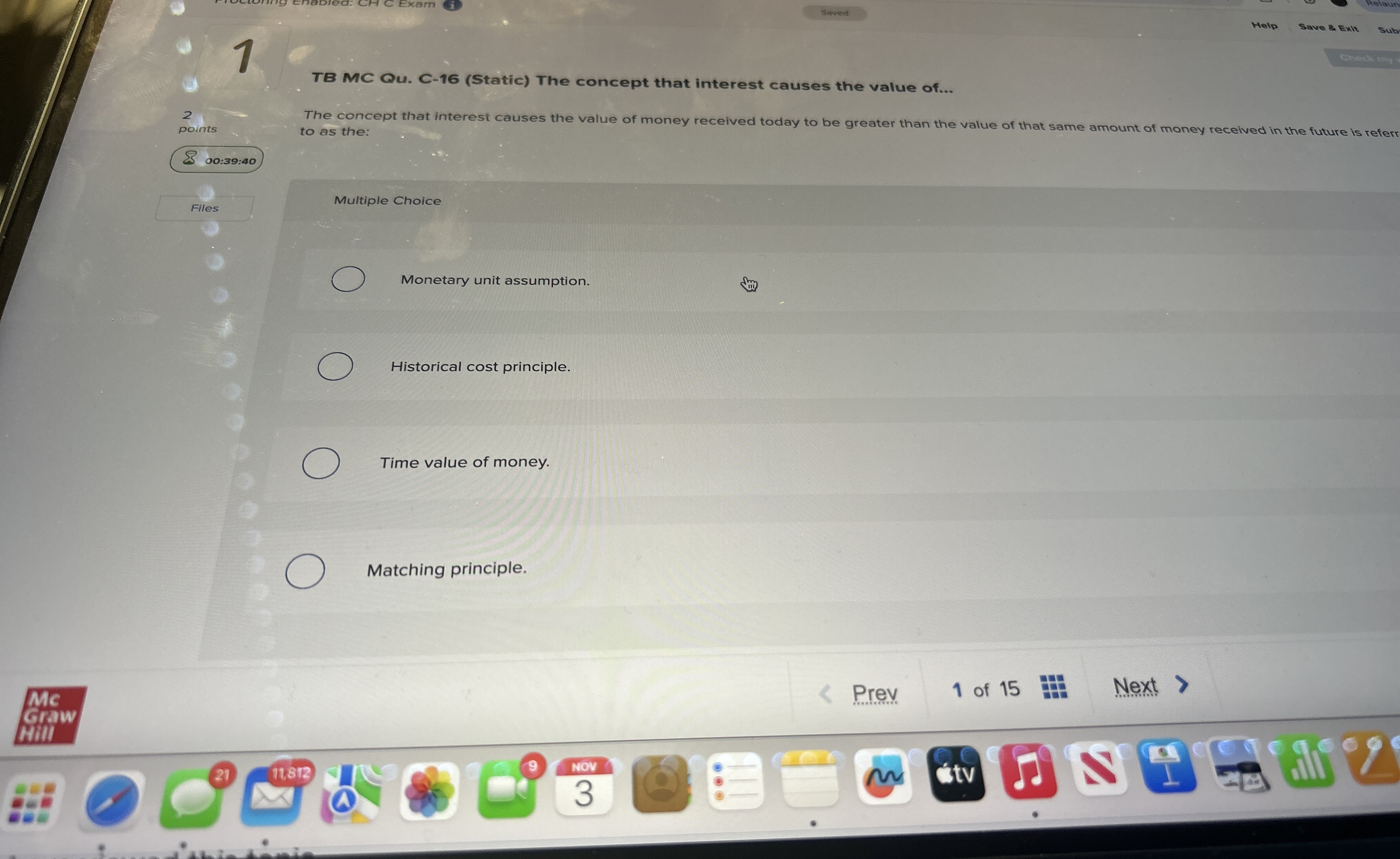 1 TB MC Qu . C - 1 6 ( Static ) The concept that