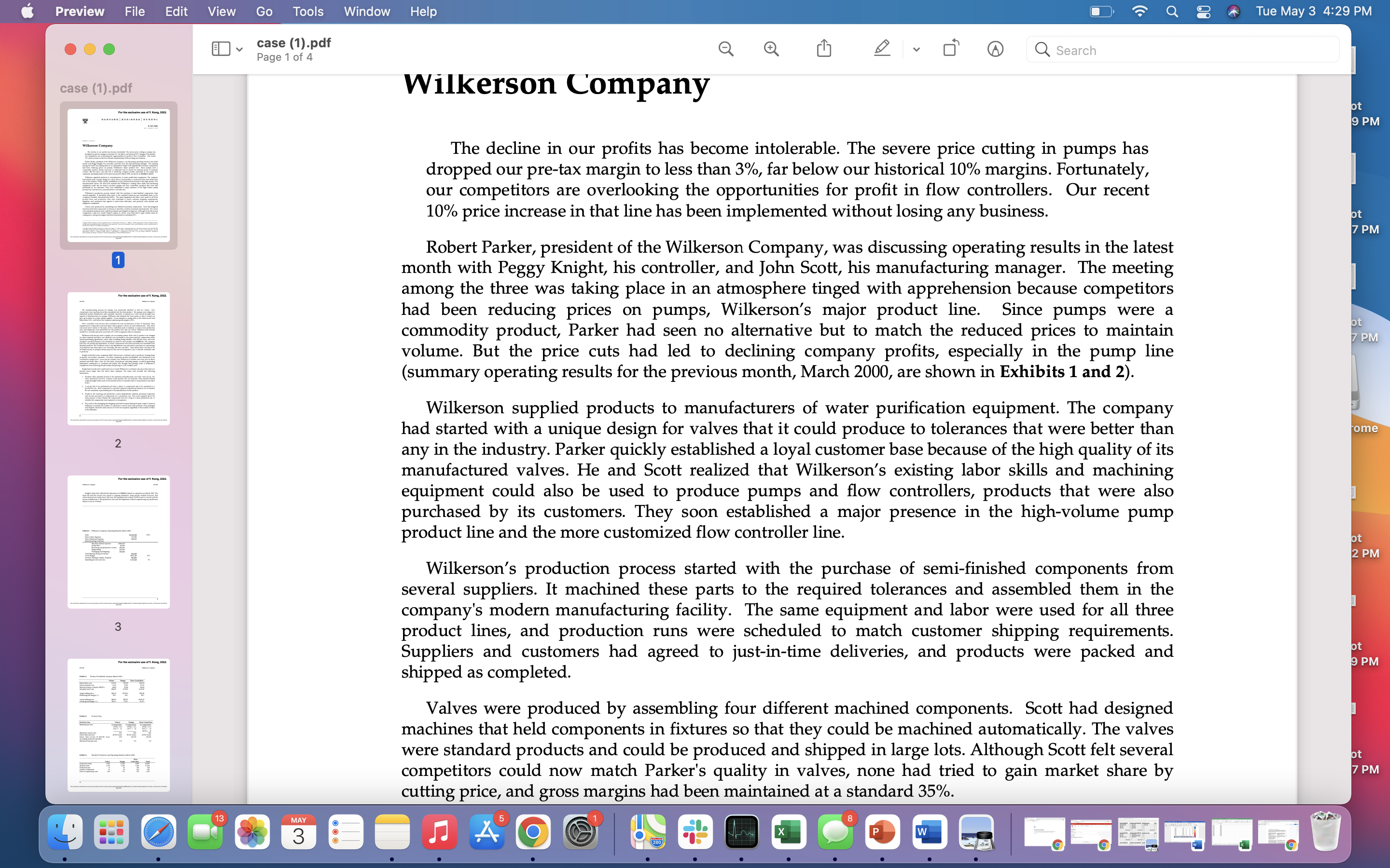 7) Wilkerson has been compensating salespersons