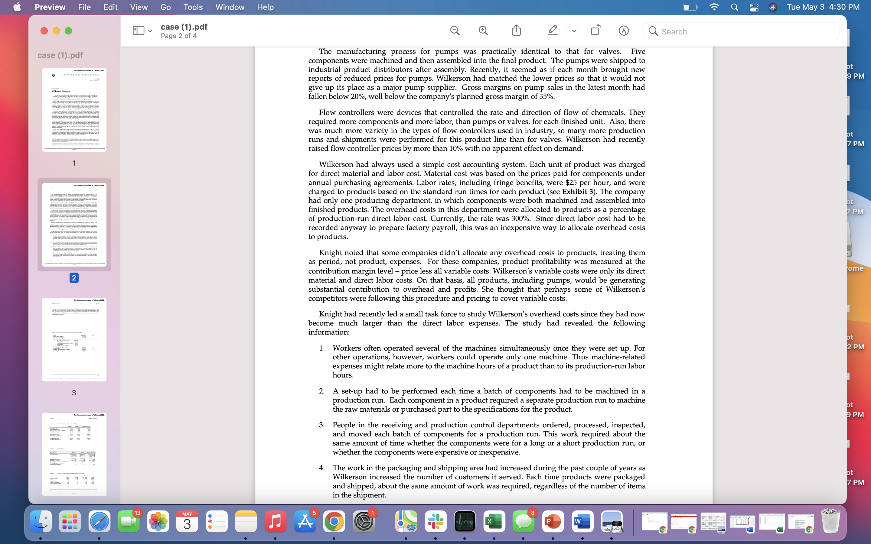 7) Wilkerson has been compensating salespersons