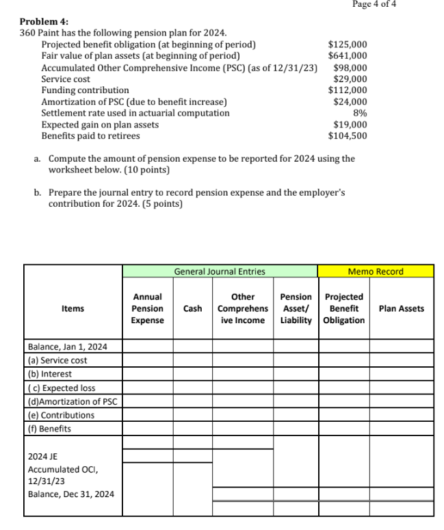 Please Fill out the worksheet and Journal entry