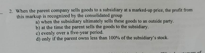 need help with this question 2. When the parent