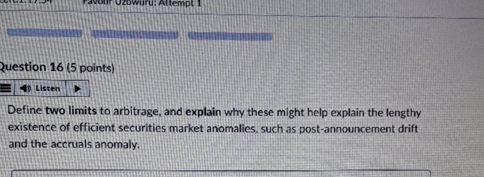 Please define and explain avour Uzowuru: Attempt