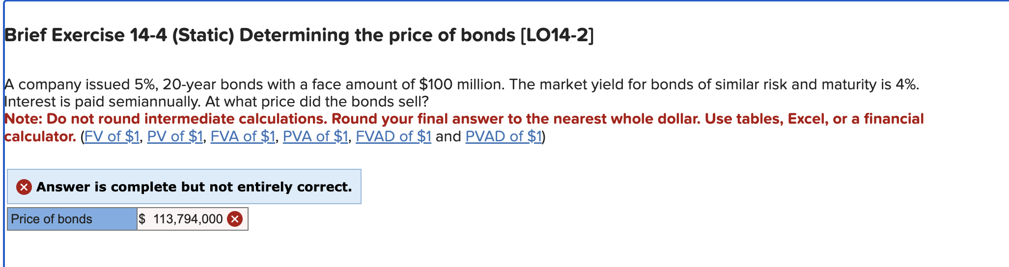 Brief Exercise 1 4 - 4 ( Static ) Determining the