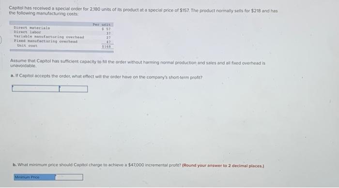 Please answer in proper format with all working