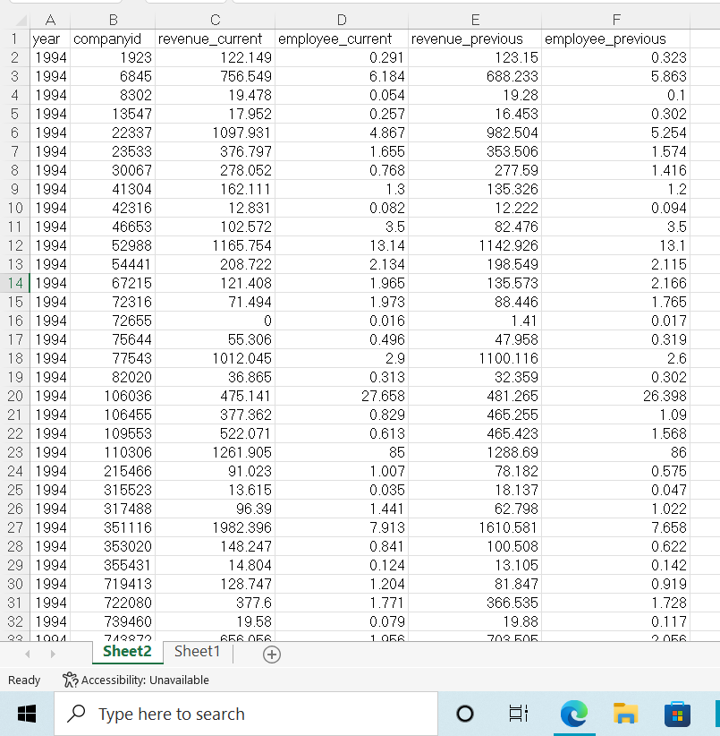Open the Excel file. Use that method to catch the
