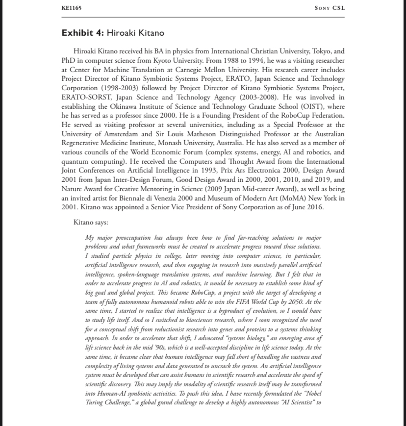4. Based on Exhibit 2 in the case, draw a chart