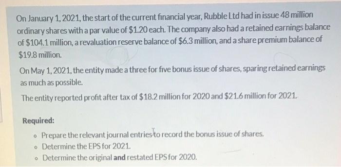 Please answer in proper format with all working