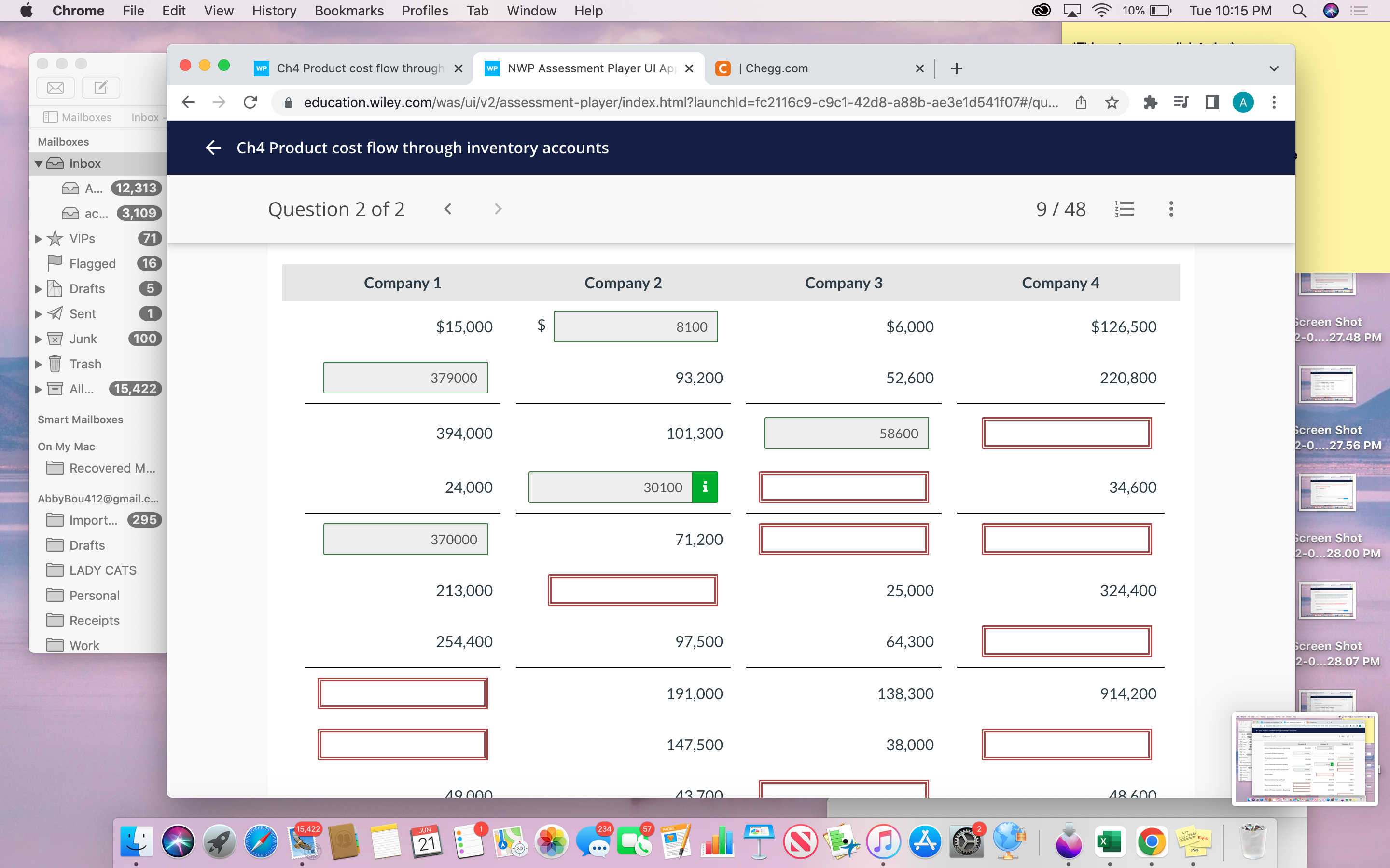 Chrome File Edit View History Bookmarks Profiles