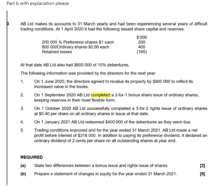 please help with part b) \f