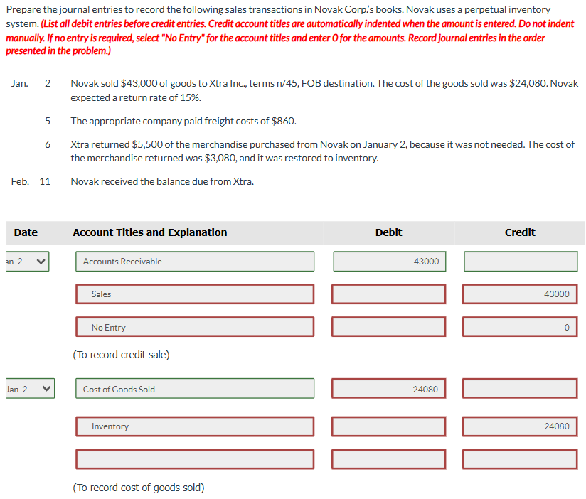 Help with these, the ones in red are wrong