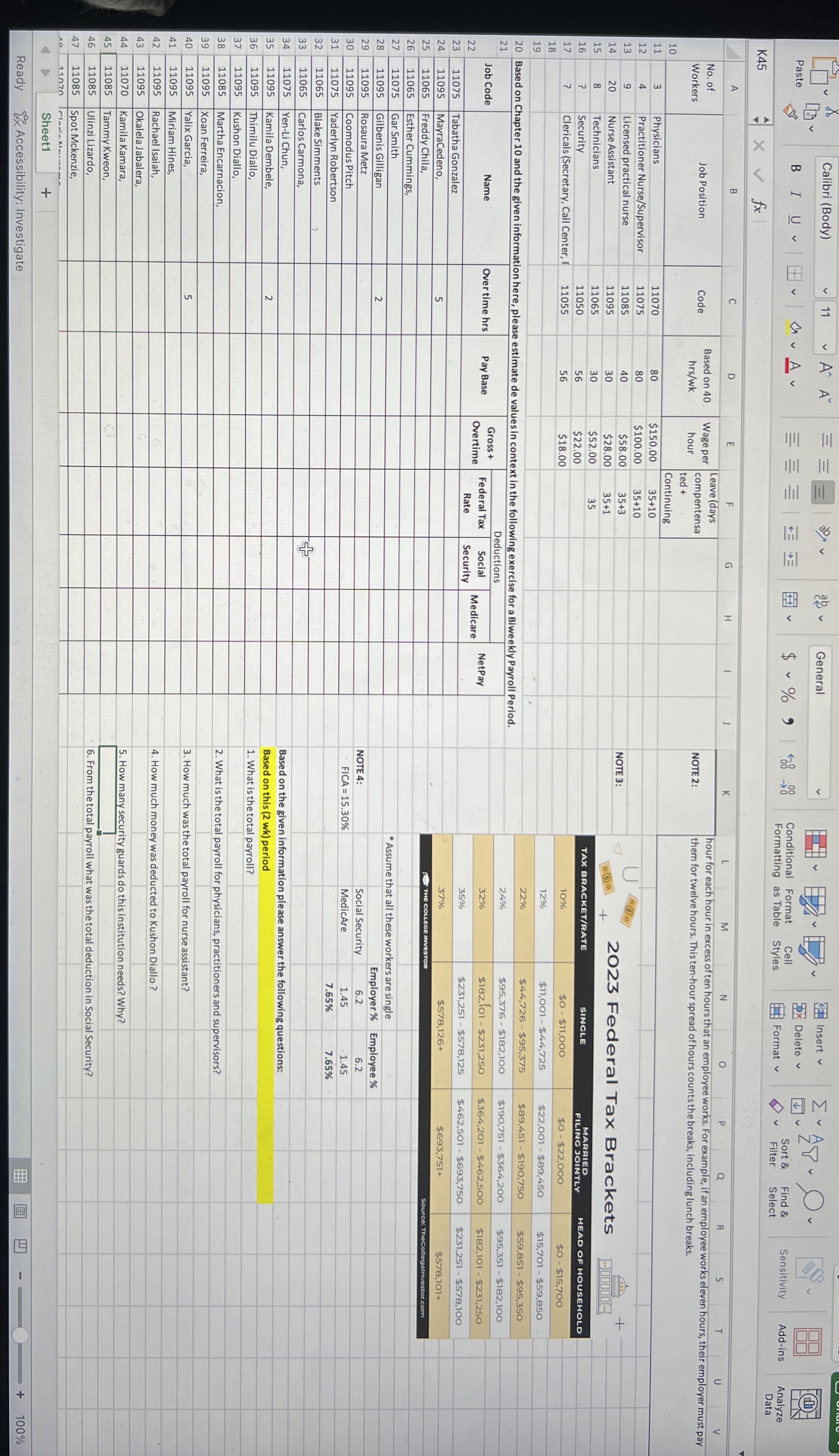 Based on the given information please answer the