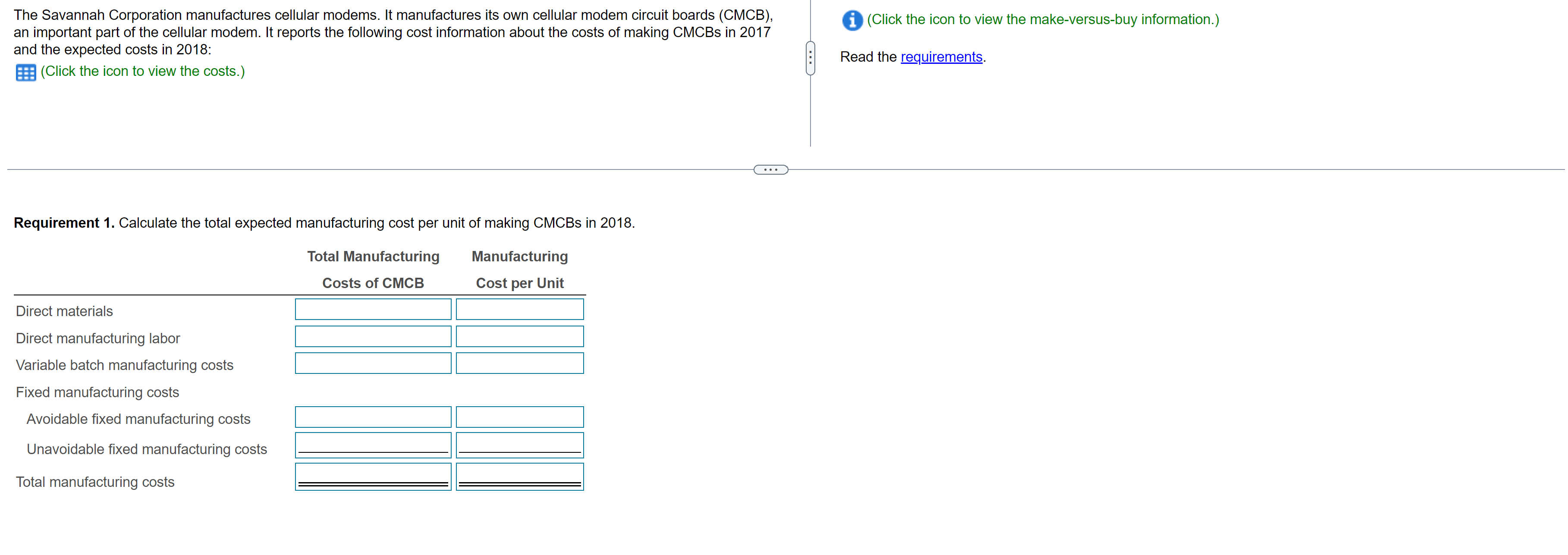 X More info Savannah manufactured 9,000 CMCBs in