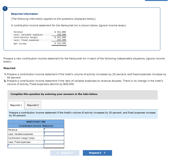 Required Information [ The following information