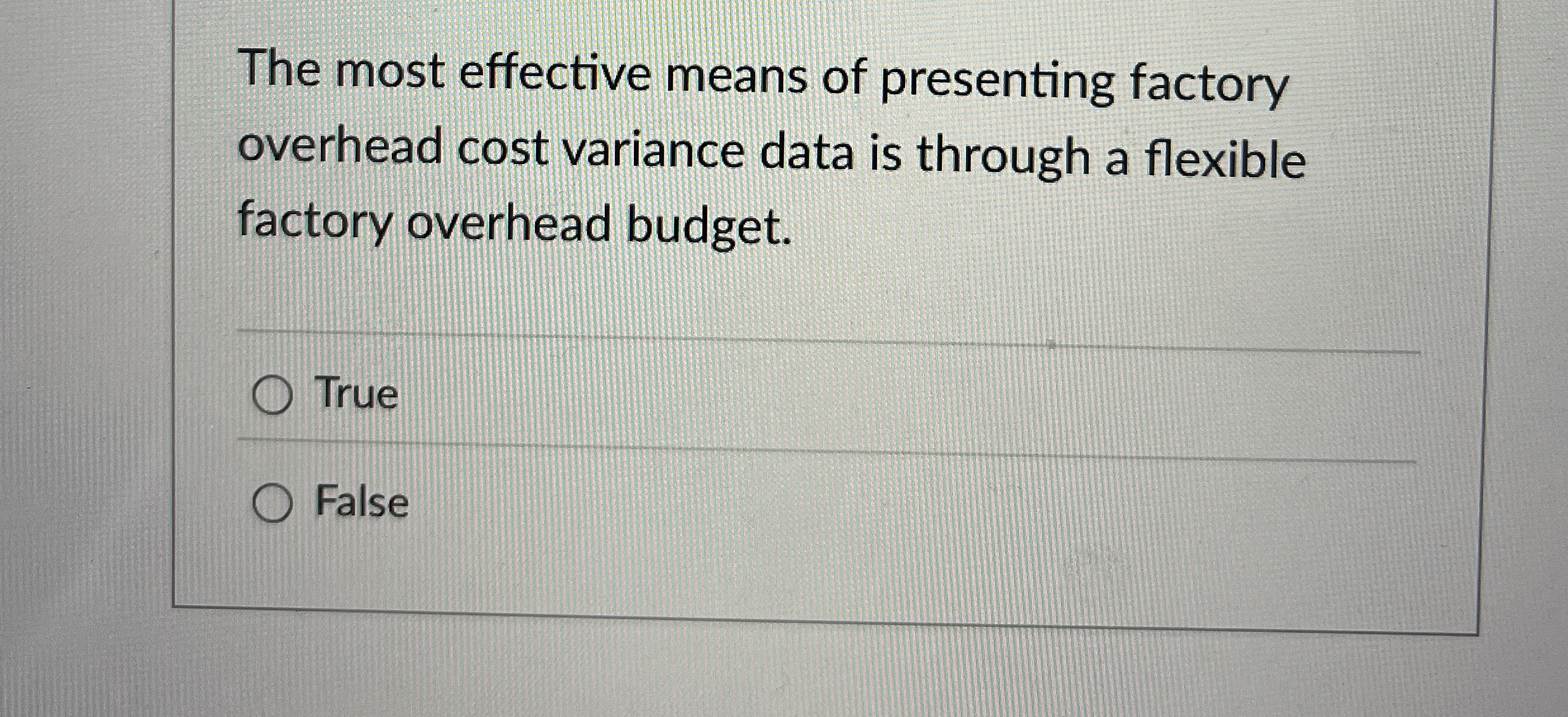 The most effective means of presenting factory