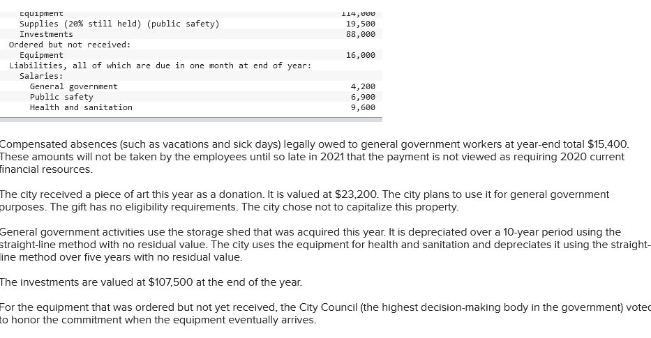 Can you help with this? The following information