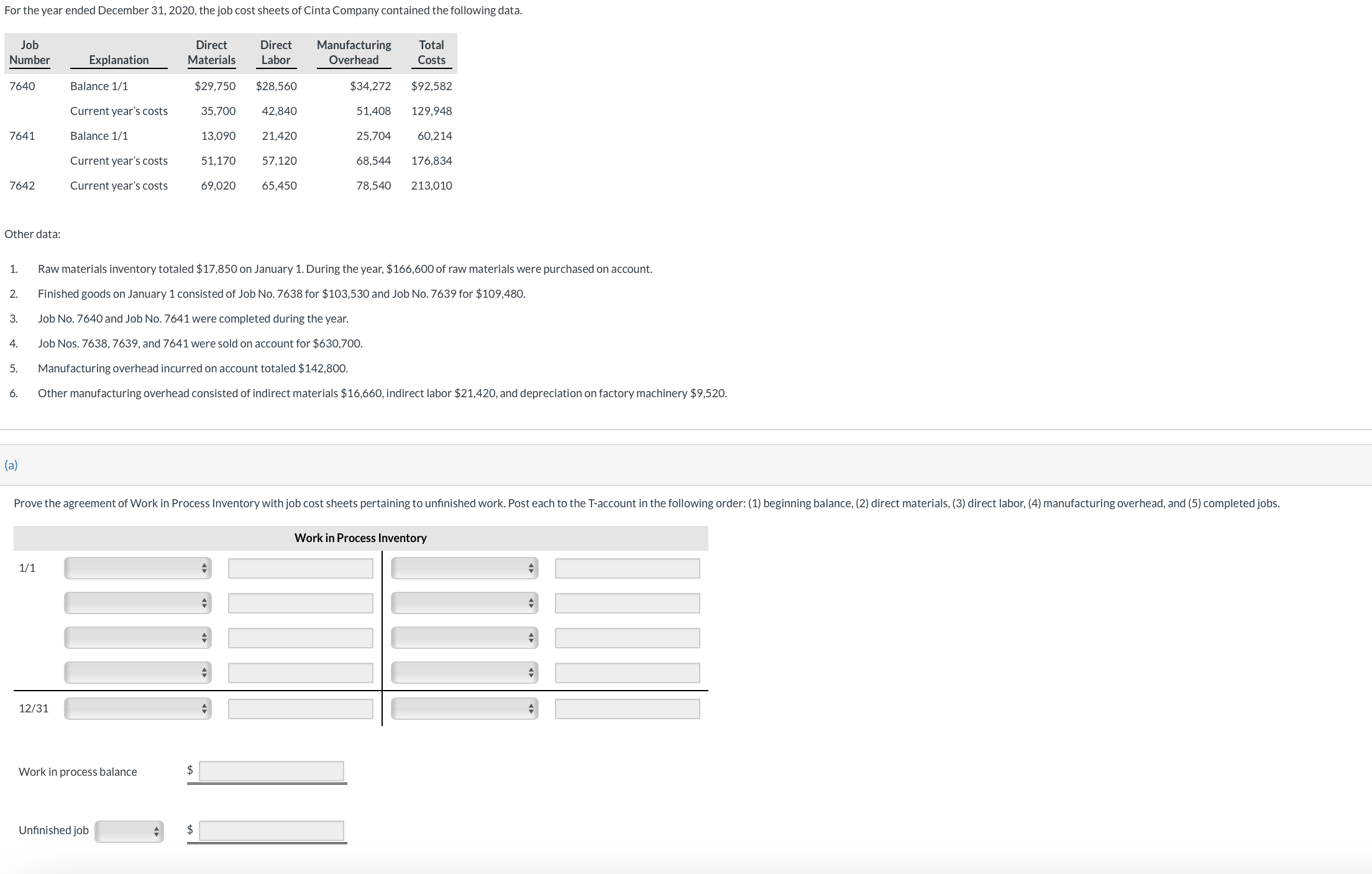 For the year ended December 3 1 , 2 0 2 0 , the